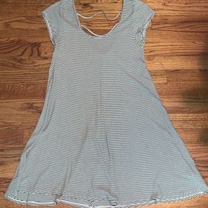 American Eagle flowy striped dress
